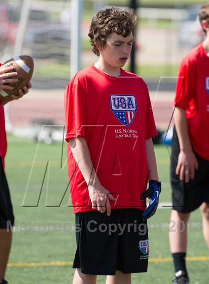 Thumbnail 2 in USA Football Regional Try-Outs (Colleyville, TX - Day 2) photogallery.
