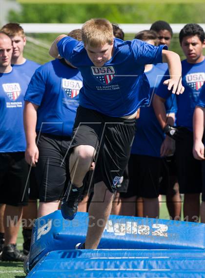 Thumbnail 3 in USA Football Regional Try-Outs (Colleyville, TX - Day 2) photogallery.