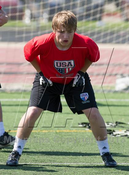 Thumbnail 2 in USA Football Regional Try-Outs (Colleyville, TX - Day 2) photogallery.