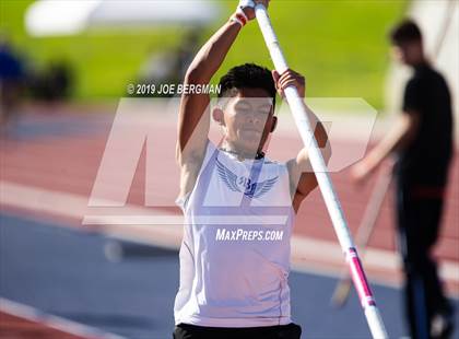 Thumbnail 2 in CIF State Track and Field Championships (Boys Pole Vault - Day 1) photogallery.