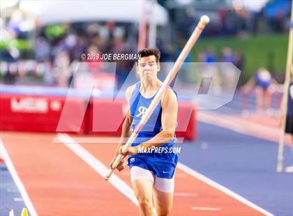Thumbnail 2 in CIF State Track and Field Championships (Boys Pole Vault - Day 1) photogallery.