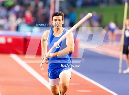 Thumbnail 3 in CIF State Track and Field Championships (Boys Pole Vault - Day 1) photogallery.