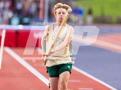 Thumbnail 1 in CIF State Track and Field Championships (Boys Pole Vault - Day 1) photogallery.
