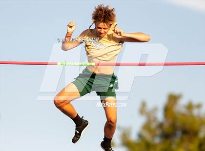 Thumbnail 2 in CIF State Track and Field Championships (Boys Pole Vault - Day 1) photogallery.