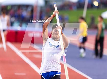 Thumbnail 3 in CIF State Track and Field Championships (Boys Pole Vault - Day 1) photogallery.