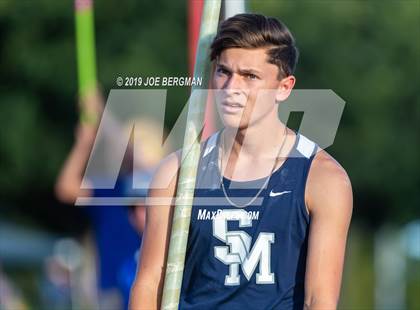 Thumbnail 3 in CIF State Track and Field Championships (Boys Pole Vault - Day 1) photogallery.