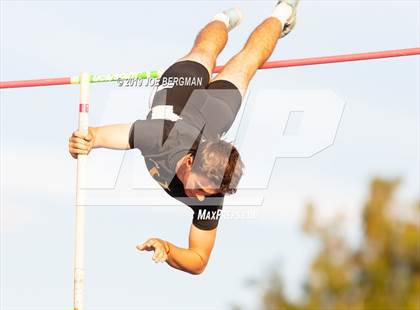Thumbnail 1 in CIF State Track and Field Championships (Boys Pole Vault - Day 1) photogallery.