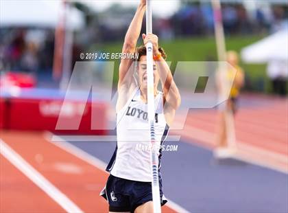 Thumbnail 3 in CIF State Track and Field Championships (Boys Pole Vault - Day 1) photogallery.