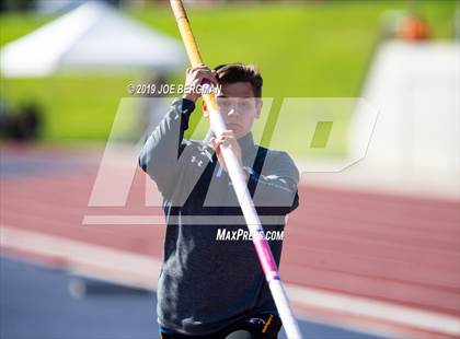 Thumbnail 3 in CIF State Track and Field Championships (Boys Pole Vault - Day 1) photogallery.