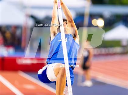 Thumbnail 2 in CIF State Track and Field Championships (Boys Pole Vault - Day 1) photogallery.