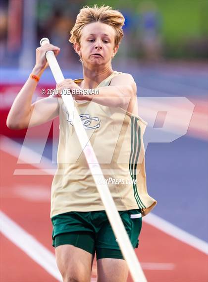 Thumbnail 1 in CIF State Track and Field Championships (Boys Pole Vault - Day 1) photogallery.