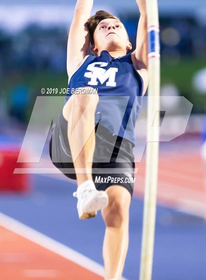 Thumbnail 2 in CIF State Track and Field Championships (Boys Pole Vault - Day 1) photogallery.