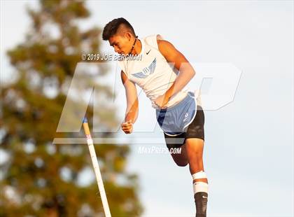 Thumbnail 3 in CIF State Track and Field Championships (Boys Pole Vault - Day 1) photogallery.