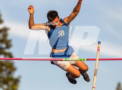 Thumbnail 2 in CIF State Track and Field Championships (Boys Pole Vault - Day 1) photogallery.