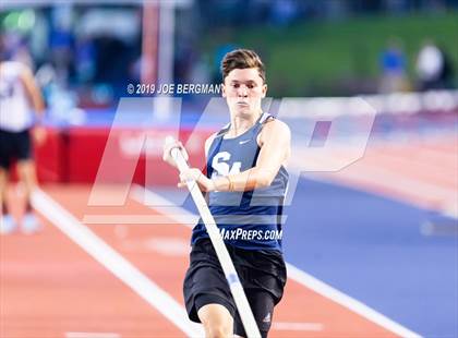 Thumbnail 1 in CIF State Track and Field Championships (Boys Pole Vault - Day 1) photogallery.