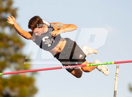 Thumbnail 1 in CIF State Track and Field Championships (Boys Pole Vault - Day 1) photogallery.