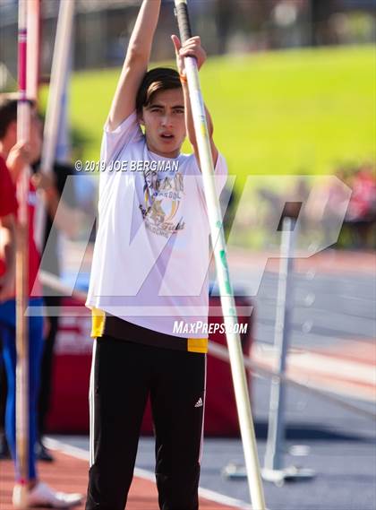 Thumbnail 2 in CIF State Track and Field Championships (Boys Pole Vault - Day 1) photogallery.
