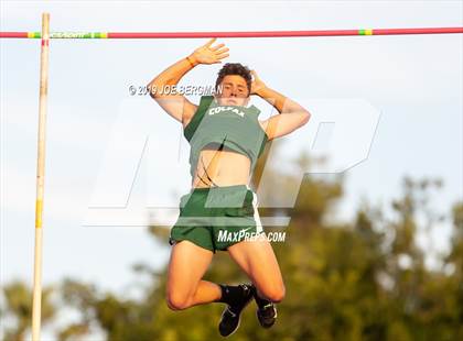 Thumbnail 1 in CIF State Track and Field Championships (Boys Pole Vault - Day 1) photogallery.