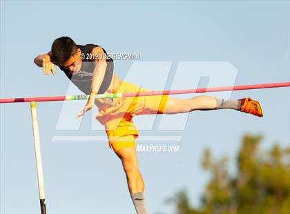 Thumbnail 3 in CIF State Track and Field Championships (Boys Pole Vault - Day 1) photogallery.
