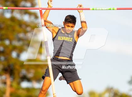 Thumbnail 2 in CIF State Track and Field Championships (Boys Pole Vault - Day 1) photogallery.