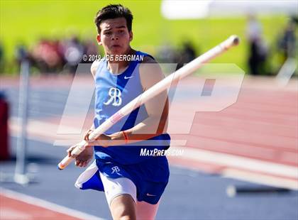 Thumbnail 2 in CIF State Track and Field Championships (Boys Pole Vault - Day 1) photogallery.