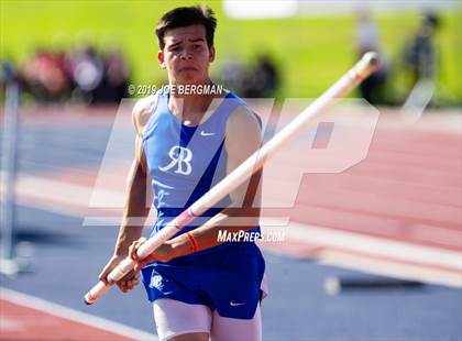 Thumbnail 3 in CIF State Track and Field Championships (Boys Pole Vault - Day 1) photogallery.