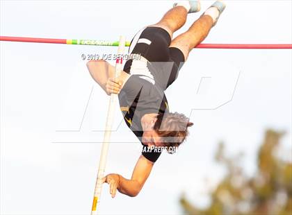 Thumbnail 3 in CIF State Track and Field Championships (Boys Pole Vault - Day 1) photogallery.