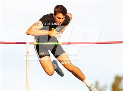 Thumbnail 3 in CIF State Track and Field Championships (Boys Pole Vault - Day 1) photogallery.