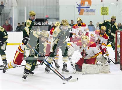 Thumbnail 1 in St. Joseph Regional vs Bergen Catholic (Bergen County Tournament) photogallery.