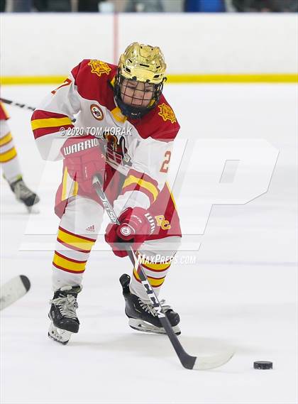 Thumbnail 3 in St. Joseph Regional vs Bergen Catholic (Bergen County Tournament) photogallery.