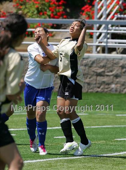 Thumbnail 3 in Faith Christian vs Millennium (CIF SJS D7 Final) photogallery.