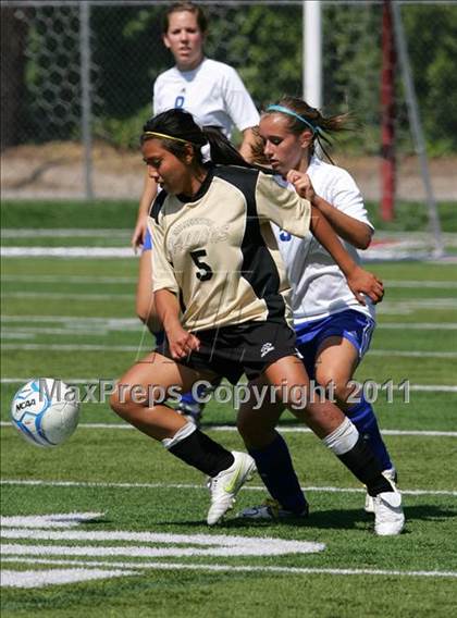 Thumbnail 1 in Faith Christian vs Millennium (CIF SJS D7 Final) photogallery.