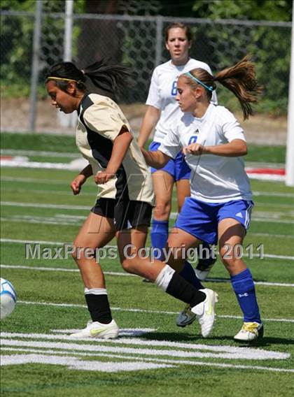 Thumbnail 2 in Faith Christian vs Millennium (CIF SJS D7 Final) photogallery.