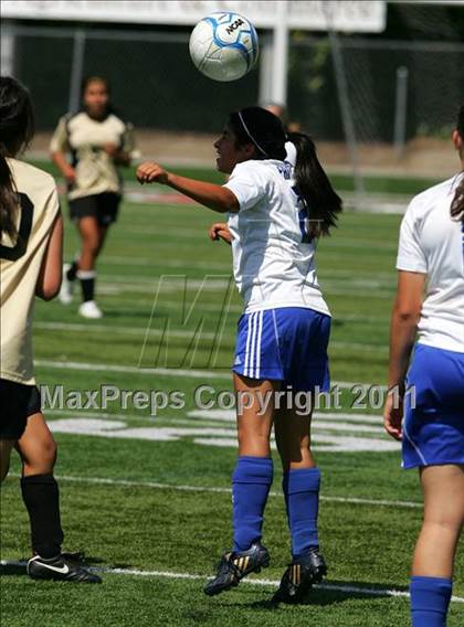 Thumbnail 2 in Faith Christian vs Millennium (CIF SJS D7 Final) photogallery.