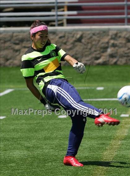 Thumbnail 3 in Faith Christian vs Millennium (CIF SJS D7 Final) photogallery.