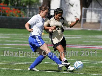 Thumbnail 2 in Faith Christian vs Millennium (CIF SJS D7 Final) photogallery.