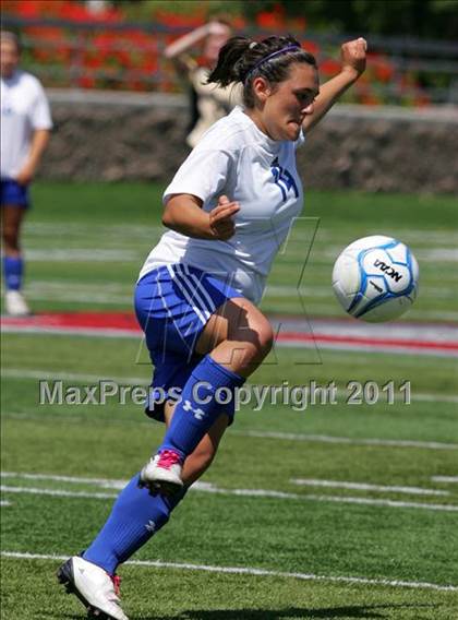 Thumbnail 2 in Faith Christian vs Millennium (CIF SJS D7 Final) photogallery.