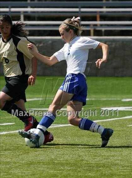 Thumbnail 2 in Faith Christian vs Millennium (CIF SJS D7 Final) photogallery.