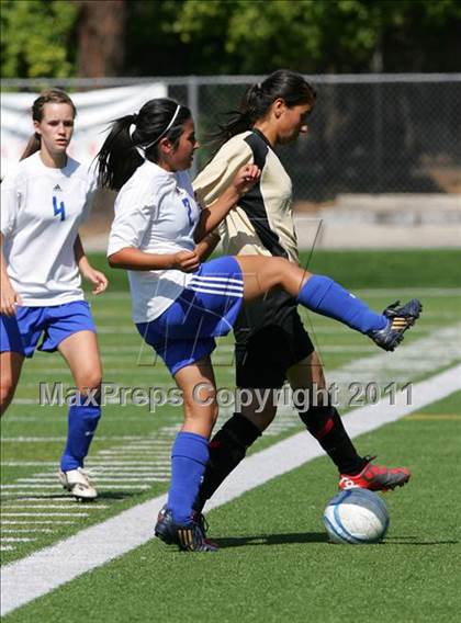 Thumbnail 3 in Faith Christian vs Millennium (CIF SJS D7 Final) photogallery.