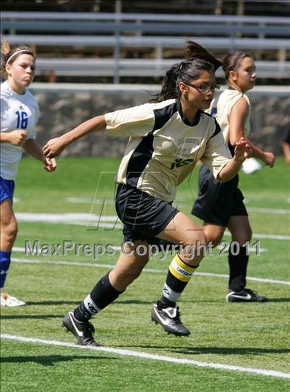 Thumbnail 3 in Faith Christian vs Millennium (CIF SJS D7 Final) photogallery.