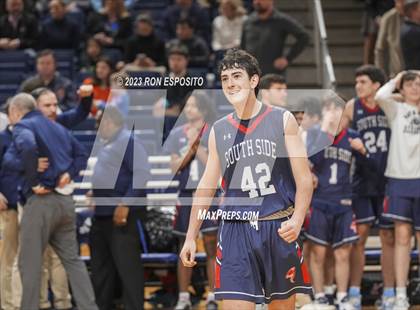 Thumbnail 2 in South Side vs Manhasset (NYSPHSAA Section 8 Class A Final) photogallery.