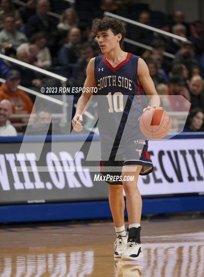 Thumbnail 2 in South Side vs Manhasset (NYSPHSAA Section 8 Class A Final) photogallery.