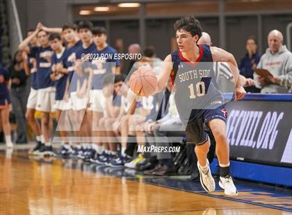 Thumbnail 3 in South Side vs Manhasset (NYSPHSAA Section 8 Class A Final) photogallery.