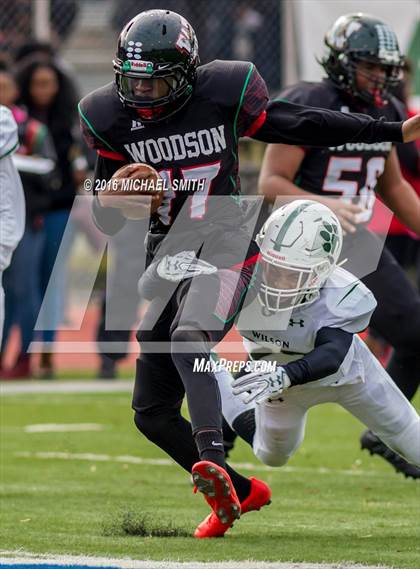 Thumbnail 3 in Woodson vs. Wilson (DCIAA Final) photogallery.