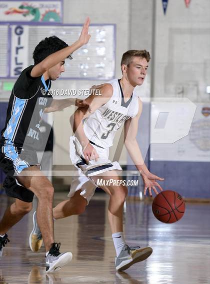 Thumbnail 1 in Clovis North vs. Westlake (St. Hope Elite Classic) photogallery.