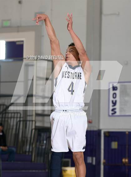 Thumbnail 3 in Clovis North vs. Westlake (St. Hope Elite Classic) photogallery.