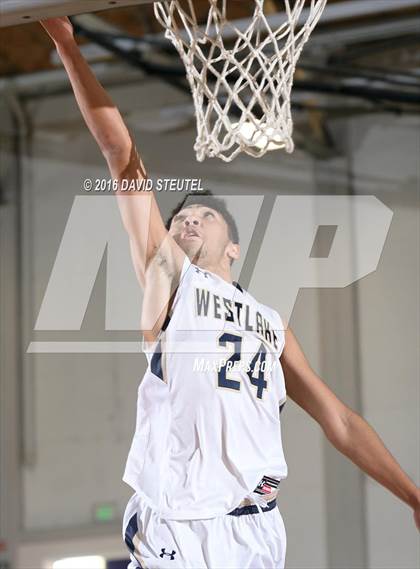 Thumbnail 2 in Clovis North vs. Westlake (St. Hope Elite Classic) photogallery.