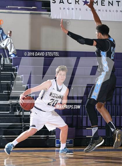 Thumbnail 1 in Clovis North vs. Westlake (St. Hope Elite Classic) photogallery.