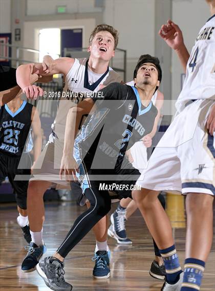 Thumbnail 3 in Clovis North vs. Westlake (St. Hope Elite Classic) photogallery.