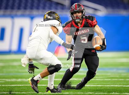 Thumbnail 2 in Bishop Foley vs. Cardinal Mooney Catholic (CHSL Championship) photogallery.